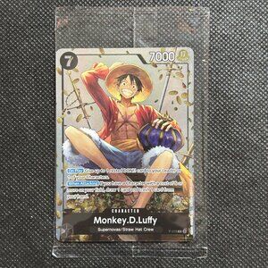 One Piece Monkey D. Luffy P-075 English Promo Tin Set Vol 2 Exclusive Sealed